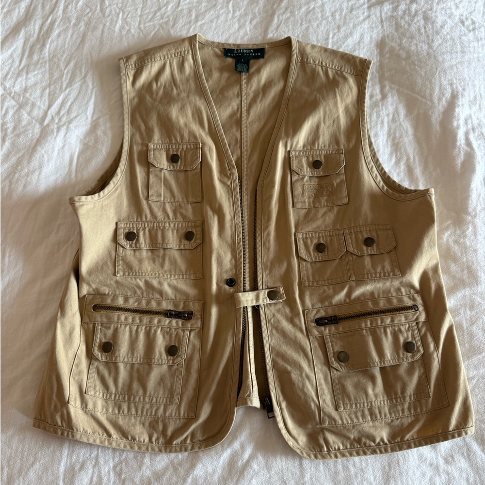 Ralph Lauren Beige Vest